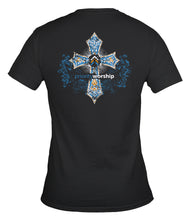 Load image into Gallery viewer, T-Shirt Priority Worship Cross
